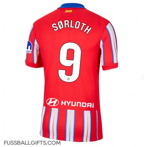 Atletico Madrid Alexander Sorloth #9 Fußballbekleidung Heimtrikot 2024-25 Kurzarm